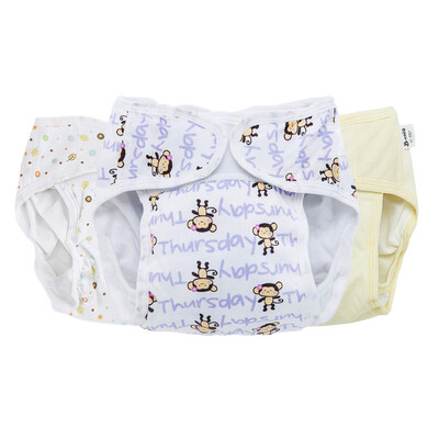 

1 artikel neutrale Verstelbare Baby Puur katoen katoenen Luiers Herbruikbare Luier Broek