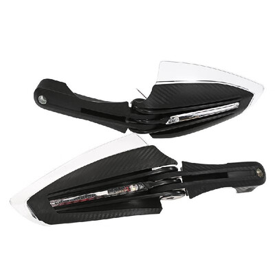

Motorcycle Handguards LED Turn Signal Light Hand Brush Guards Protection