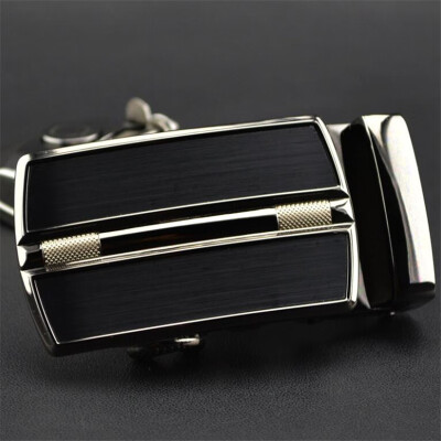 

Fashion Mens Business Alloy Automatic Buckle Unique Men Plaque Belt Buckles for 35cm Ratchet Men Apparel Accessories g1