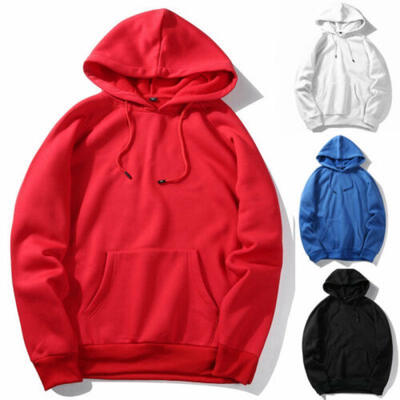 

Men&Women Casual Hoodies Hooded Sweatshirt Sport Sweater Pullover Jumper Coat