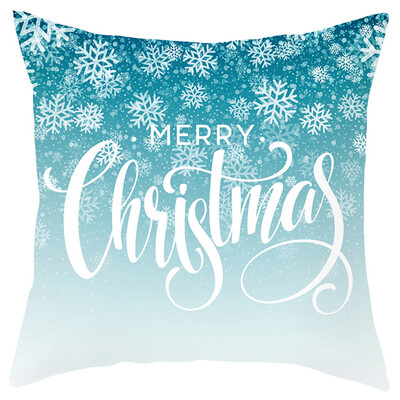 

Siaonvr Merry Christmas Short Plush Pillowcase Sofa Pad Set Home Decoration 18x18 Inch