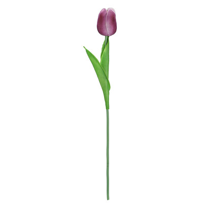 

Gobestart Mini Tulip Artificial Flower Latex Real Bridal Wedding Bouquet Home Decor