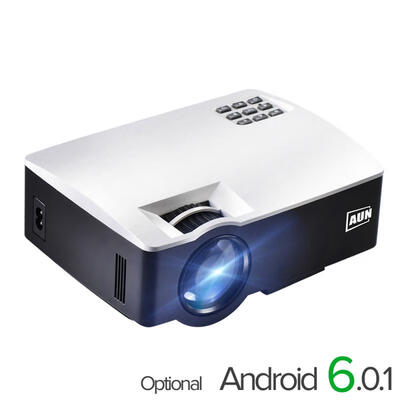 

LED Projectors AKEY1Plus For Home Theater 1800 Lumens Support Full HD Mini Projector Android Support 4K Video
