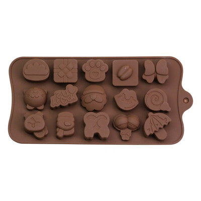 

Cute DIY Cartoon Chocolate Mold Cat Kitten Silicone Mold for Fondant Gum Paste Chocolate Crafts Tool