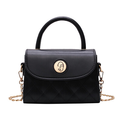 

Chain hand shoulder bag tide Korean version of the wild temperament small square bag
