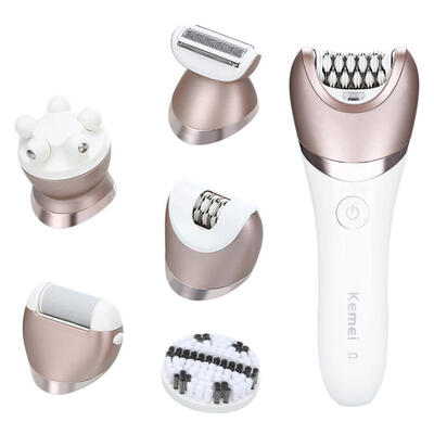 

KM-8001 5 In 1 Rechargeable Shaver Electric Epilator Shaving Hair Remover