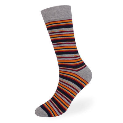 

1 Pair Striped Mens Socks Casual Winter Autumn Warm Leisure Cotton Crew Socks For Men High Quality