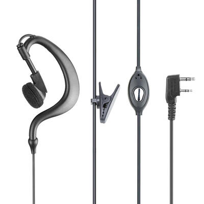 

Walkie Talkie Earpiece 992 PTT Mic G Type Earphone for BaoFeng UV5R Kenwood