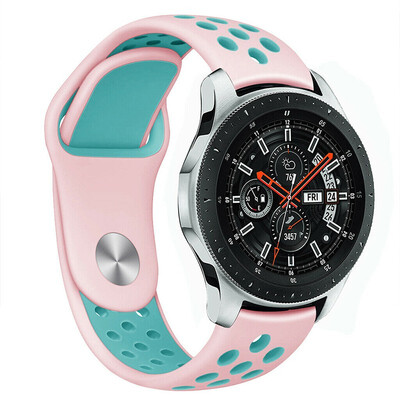 

SANXING two-tone silicone belt watch belt 18400