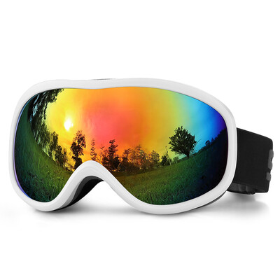 

Men Women Snow ledge Ski Snowboard Goggles Dual Lens Anti-fog Anti-glare UV400 Protection Goggles