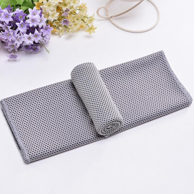 

10 Colors Sports Ice Towel Utility Enduring Instant Cooling Face Towel Reusable Chill Cool Towel