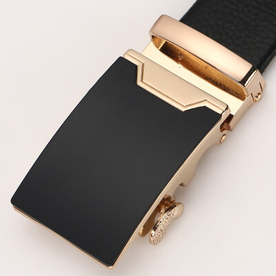 

Explosion models mens fashion Korean letter Z word plate buckle belt womens pu belt Yiwu