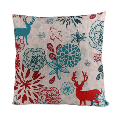 

Tailored Christmas Pillow Case Sofa Waist Throw Cushion Cover Home Decor A