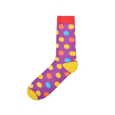 

2019 Autumn And Winter Colorful Cartoon Socks For Men Women Cute Print Hosiery Fashion Korean Adult Socks Harajuku Geometric Pat