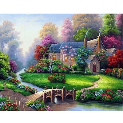 

Round Diamond Rhinestones 5D DIY Diamond Painting for Home Wall Decor