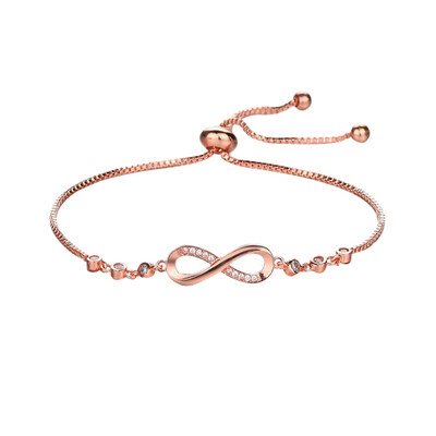 

Beautiful Bracelets Creative Adjustable Figure 8-Word Beaded Bracelet for Women Girl New Good Lucky Gifts For Girl Woman