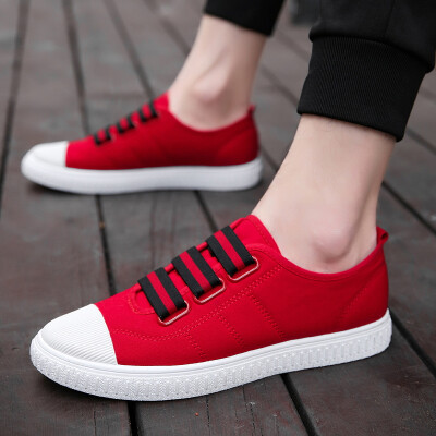 

Internet celebrity shoes mens shoes fast hands red peoples canvas shoes mens cloth shoes social guys lazy peoples shoes