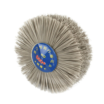 

〖Follure〗Flower Head Abrasive Nylon Wheel Wooden Polishing Brush 6 mm Handle