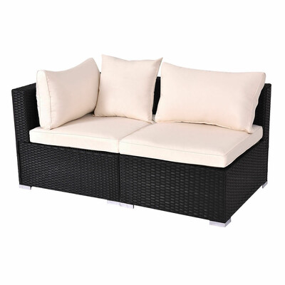 

Outdoor Patio Rattan Furniture Set Infinitely Combination with Cushion-A