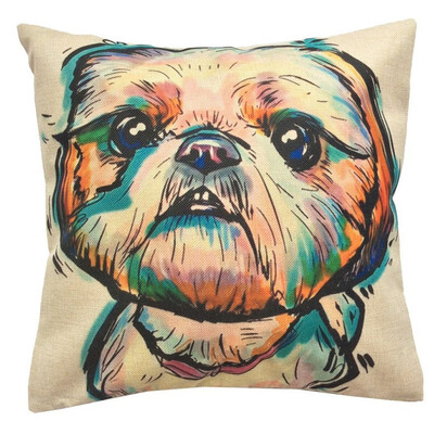 

〖Follure〗Cute Cat Sofa Bed Home Decoration Festival Pillow Case Cushion Cover