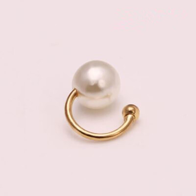 

EK803 New Brincos boucle doreille Bijoux Simulated Pearl Ear Cuff Clip Earrings For Women Girl Wedding Jewelry Gift Pendientes