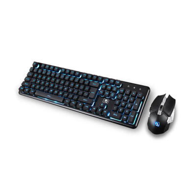 

Chargable Backlit Ergonomic Gaming Wireless 104 Keys Keyboard Mouse Sets