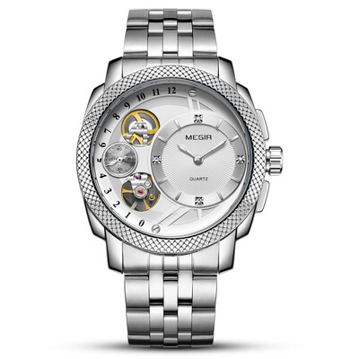 

Meigel megir mens watch mens watch non-mechanical watch fashion business hollow watch sports watch