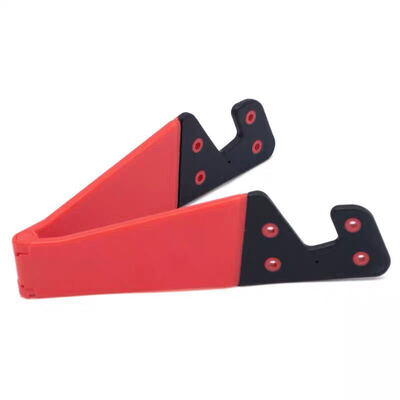 

Portable Universal Foldable V Shaped CellPhone Bracket Desk Stand For Cell Phone Tablet Red Color