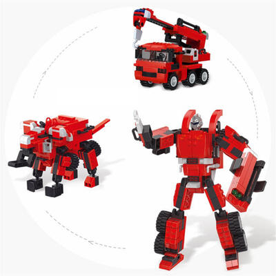 

Transformation Robot Building Blocks Educational Assembly Toys Compatible With Lego Bricks For Children