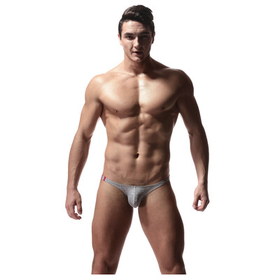 

Tailored Mens Underwear Lycra Cotton Comfortable Low Waist belt U Convex Briefs