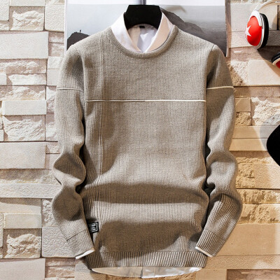 

Toponeto Mens New Autumn Winter Casual Long Sleeve Knitting Sweaters Tops Blouse