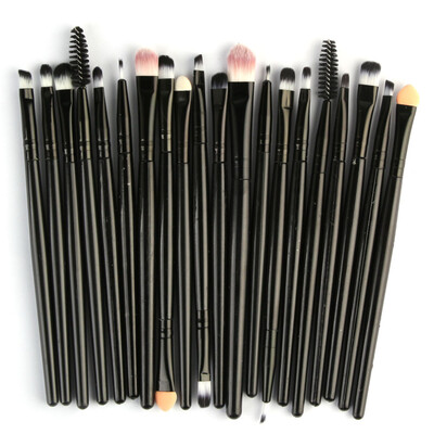 

Toponeto 20pcsset Makeup Brush Set tools Make-up Toiletry Kit Wool Make Up Brush Set