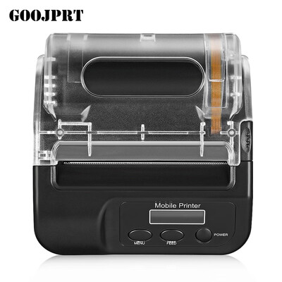 

GOOJPRT SP400 Portable Bluetooth Thermal Label Printer 80mm Sticker Printing Machine