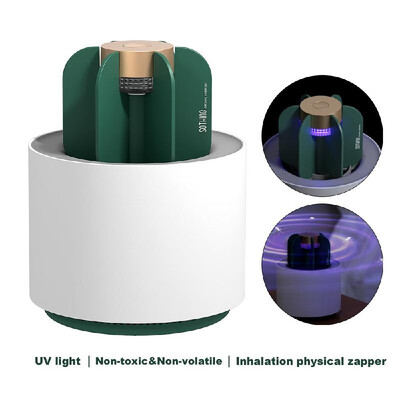 

Sothing Cactus Mosquito Repellent Killer Electric UV Light USB Charging Port Powered Smokeless Odorless Insect Killer Lamp Potted
