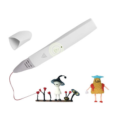 

3D Printer Pen with Touchkey Operature Low Temperature PCL 3D Printing Filaments Auto Speed Adjust Intelligent Printing Pens