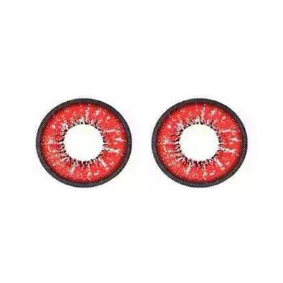 

1Pair Colored Round Big Eyes Circle Makeup Contact Lenses Halloween Decoration