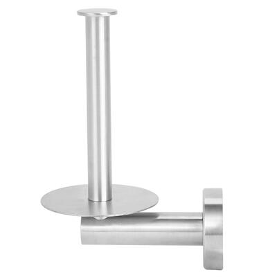 

Greensen 304 Stainless Steel Vertical Toilet Paper Roll Holder Bathroom Wall Mounted Tissue Stand Toilet Paper Holder