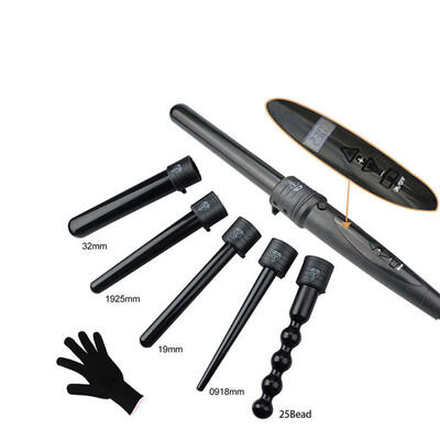 

6-in-1 Curling Iron Set Ceramic Hair Curler For Salon Or Home UseUS PLUG