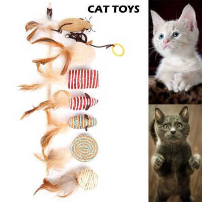 

7Pcsset The Natural Pet Cat Toy Gifts