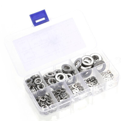 

DIN125-M2M25M-3M-4M5M6M-8M-10 Stainless Steel 304 Flat Washer Set