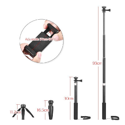 

Andoer Phone Live Show Kit Including Mini Tabletop Tripod Selfie Stick Phone Holder Remote Controller for Smartphone for Canon Nik