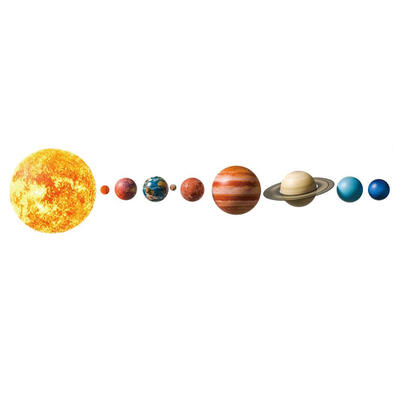 

Planets Removable PVC Wall Stickers Waterproof Kids Bedroom Decor Decals