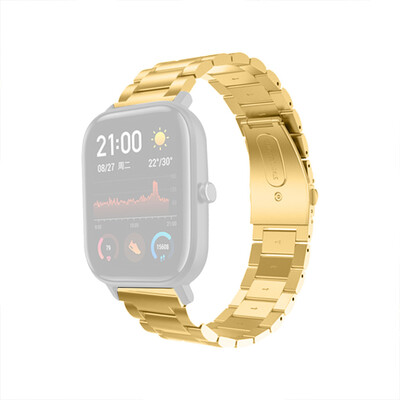 

〖Follure〗Stainless Steel Replacement Metal Wristband Watch Band Strap for AMAZFIT GTS