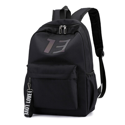 

Luminous gradient schoolbag mens shoulders junior high school students Korean backpack high school students large capacity mens