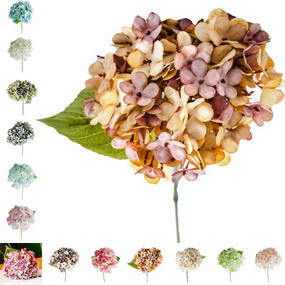 

Hydrangea Silk Artificial Flower Fake Blossom Bunch Bouquet Wedding Bridal Decor