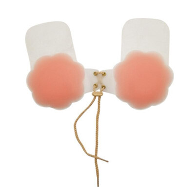 

Women Silicone Invisible Reusable Round Shaped Breast Self Adhesive Nipple Cover Pads