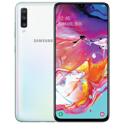 

Samsung Galaxy A70 6GB128GB Pearl White SM-A7050 4G smart phone screen fingerprint unlock all Netcom game camera mobile phone self-employed