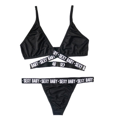 

New Lace Sexy Erotic Lingerie Bikini Three-point Swimsuit Suit