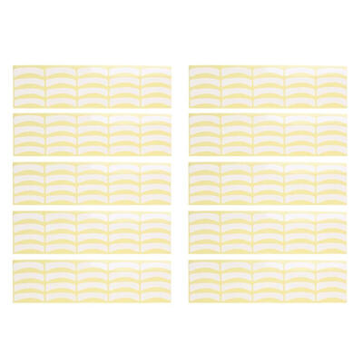 

100pairs False Eyelashes Extension Paper Isolated Lower Eye Lashes Stickers