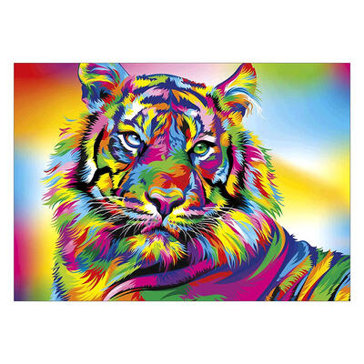 

5D DIY Full Drill Diamond Painting Tiger Cross Stitch Embroidery Mosaic Kit
